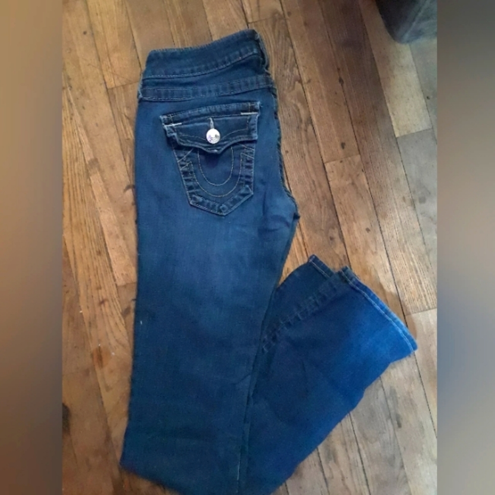 True Religion Straight Leg Jeans
